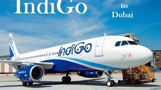 Indigo Airlines Hyderabad to Dubai ✈ Full Flight [upl. by Anivas]