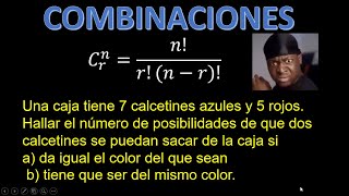 TÉCNICAS DE CONTEO  COMBINACIONES Y PERMUTACIONES [upl. by Leavelle]