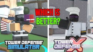 Which John roblox is better between Tds and TDX [upl. by Notgnillew392]