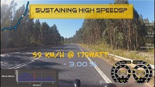 Sustaining high speeds in a recumbent bike  Part 1 [upl. by Aerdnaed]