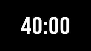 Strategic Focus Unleashing Potential with a 40Minute Timer ⏰ ⏰timer countdown [upl. by Dickey593]