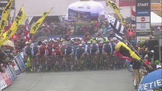 Elite Men’s Race Highlights  2016 Cyclocross World Championships  HeusdenZolder Belgium [upl. by Drusy]