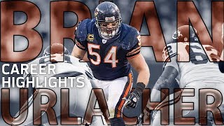 Brian Urlachers INCREDIBLE Career Highlights  NFL Legends Highlights [upl. by Jeana]