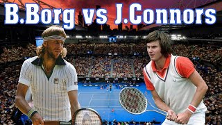 Björn Borg vs Jimmy Connors 🔥 Grand Slam Final 1977  Full Match [upl. by Kalle]