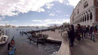 360 video Riva degli Schiavoni Venice Italy [upl. by Corneille780]