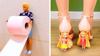 Fantastic Doll Reuse Crafts and Hacks 🤩😍 Barbie Crafts For Home Decoration [upl. by Arte661]