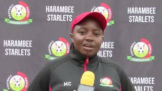 Junior Harambee Starlets coach Mildred Cheche speaks up ahead of the anticipated U17 World Cup [upl. by Allyn202]