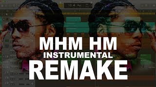 Vybz Kartel  Mhm hm Instrumental remake September 2017 Free Download [upl. by Alemat299]