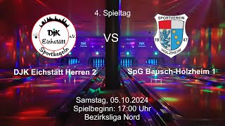 DJK Eichstätt Herren 2  SpG BauschHolzheim 1 [upl. by Faith743]