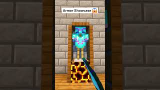 Minecraft Armor Showcase😱 shorts [upl. by Karol]