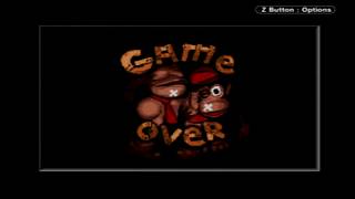 Donkey Kong Country  Derailed  Game Over [upl. by Tolley]