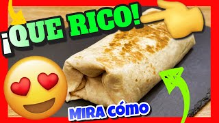 BURRITOS de POLLO con QUESO super FÁCIL💖 comida mexicana [upl. by Latif]