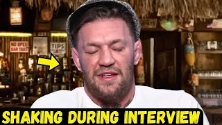 Conor McGregor Has SPASMS amp CONVULSES During Interview SCARY [upl. by Carpio]