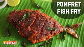 Pomfret Fish Fry  Tawa Fish Fry  Indian Style Fish Fry [upl. by Gnidleif]