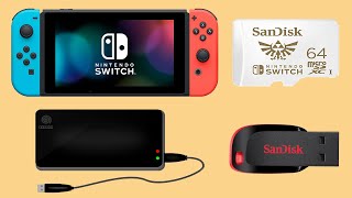 COMO AUMENTAR A MEMÓRIA DO NINTENDO SWITCH [upl. by Jenda]