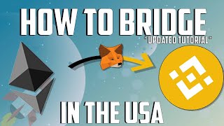 Bridging ETH from Ethereum Metamask to BNB Metamask in the USA  Tutorial UPDATED 2021 [upl. by Ainigriv]