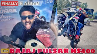 Finally Pulsar NS400 Agaya Assam Meh Wow 🤩 [upl. by Ahsial33]