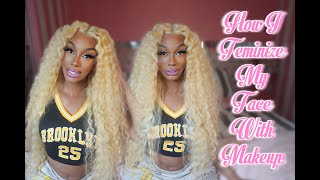 FEMINIZING Makeup Hacks  Transgender Tutorial [upl. by Akiria]