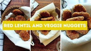 Candida Diet Recipe Easy and Healthy Red Lentil amp Veggie Nuggets [upl. by Gilmer]