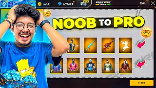 Free Fire 1Lvl Noob Poor Id To Pro Max Level Id 😍🤑 In 20000 Diamonds💎Garena Free Fire [upl. by Ottillia430]