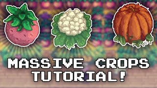 GIANT CROPS  Stardew Valley Tutorial [upl. by Deragon]