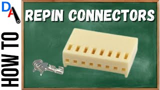 How to Repin Connectors [upl. by Aelyk]