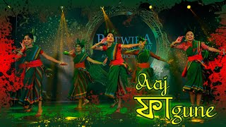 Aj Fagune Agun Lage Dance  Folk Dance Abhijit Basu amp Dola Roy  Jhumur DanceRetwika Dance Academy [upl. by Ahsead]