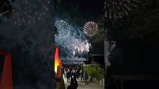 Feuerwerk bei der Einweihung der neuen Seebrücke am Timmendorfer Strand 🎇 [upl. by Immot]