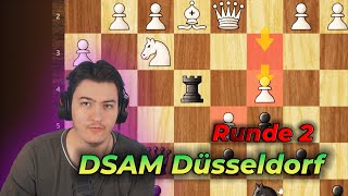 12 Jährige sind im Schach so underrated  DSAM Qualifier Runde 2 in Düsseldorf [upl. by Azmuh283]