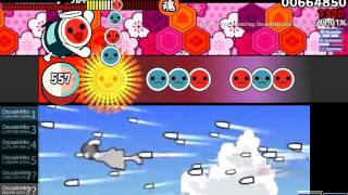 【Osu＋太鼓】IOSYS  ウサテイ２０１１【Onos Taiko Oni】 [upl. by Nonahs222]