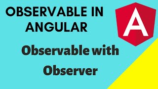 Observable in Angular Part 1  Observer Observable and Subscription [upl. by Annehsat]