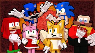 Sonic saves everyone from SonicEXE with voice  Minecraft Animation  Animated [upl. by Aubrie]