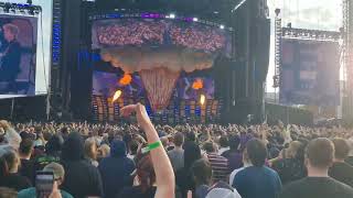 Green Day Basket Case at Old Trafford Cricket Ground Manchester 210624 [upl. by Yenahpets]