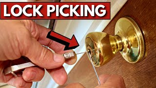 How to Pick a Lock in 30 Seconds  Lock Picking Tutorial by Jason Hanson [upl. by Giffard]