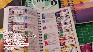 DIARY PLANNER PLANNER PLAN YOUR FUTURE  BUKU NOTA BUKU PLANNER [upl. by Anema]