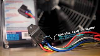 FlexALite AllNew Adjustable Electric Fan Controller 30Second Introduction [upl. by Ennaisoj]