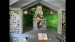 Bottle house museum over 25000 bottles and gardens princeedwardisland roadtrips [upl. by Yelir94]