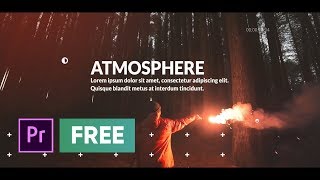 FREE Premiere Pro Template  Cinematic Opener [upl. by Norma]