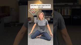 Can you sit like this PelvicFloorExercise PelvicFloorDysfunction HipMobility [upl. by Yssirhc]