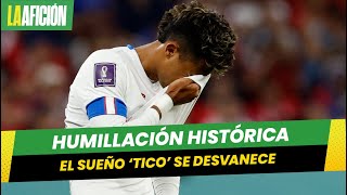 España no tuvo piedad y humilló 70 a Costa Rica en Qatar 2022 [upl. by Laven]