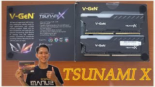 Review Memory Ram DDR4 Terbaru Dari VGen Tsunami X 16GB Kit 2666 MHz [upl. by Andre]