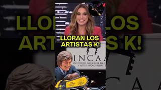 LAS LÁGRIMAS DE ZURDOS NO TIENEN FIN argentina casta cristina milei artistas [upl. by Vladimar]