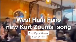 West Ham Fans new Kurt Zouma song [upl. by Retsila]