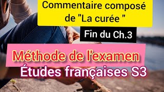 Études françaises S3 Commentaire composé de quotLa curéequot chapitre 3 [upl. by Kcirtapnhoj205]