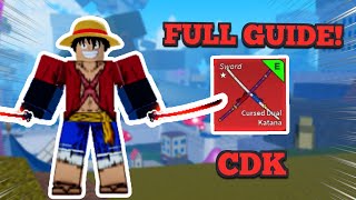 FULL GUIDE How to get CDK LEVEL 2200  Blox Fruits [upl. by Idid]