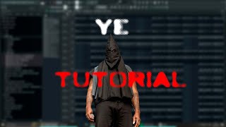 HOW TO MAKE BEATS FOR NEW KANYE WESTS ALBUM quotVULTURESquot  KANYE WEST TYPE BEAT TUTORIAL [upl. by Namyac]