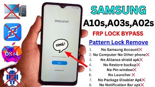 Samsung A10sA02sA03s FRP Bypass Without PC  Google Account Bypass 2024 New Method [upl. by Bianka]