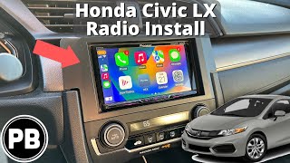 2016  2021 Honda Civic LX Radio Install [upl. by Elena]