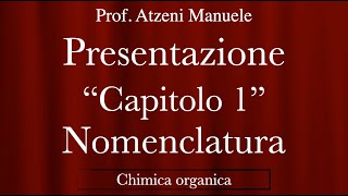 Presentazione del capitolo 1 ProfAtzeni ISCRIVITI [upl. by Niar]