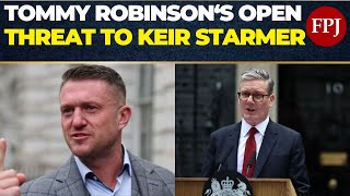 Tommy Robinson to Host Massive Protest Against Keir Starmer at 10 Downing Street  Watch his message [upl. by Ambert]